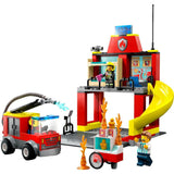 Lego City 60375 Feuerwache und Feuerwehrauto - afbeelding 2