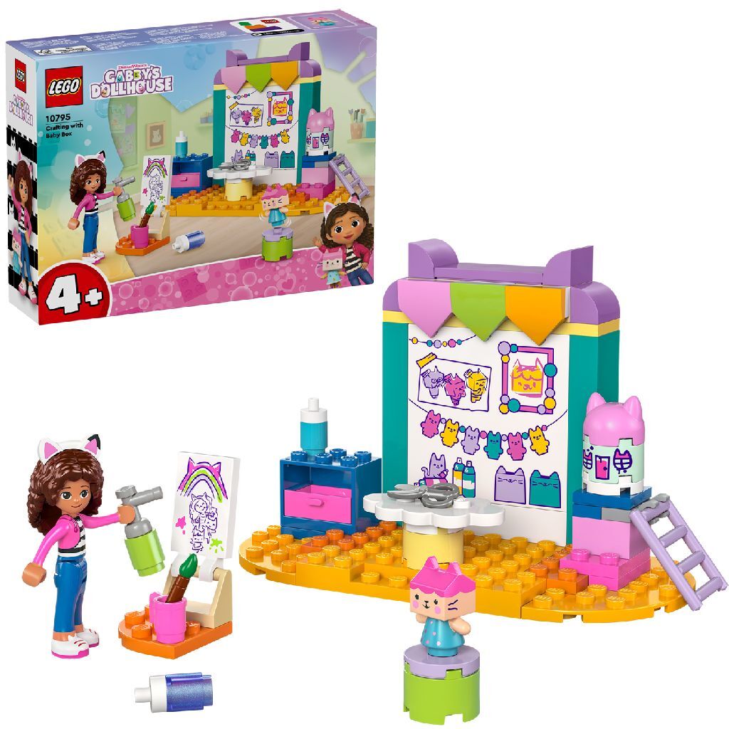 Lego Lego Gabby's Dollhouse 10795 Handwerk mit Babykitty
