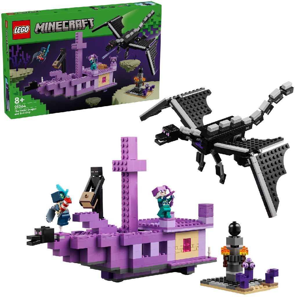 Lego Lego Minecraft 21264 The Enderdraak und das Endschiff