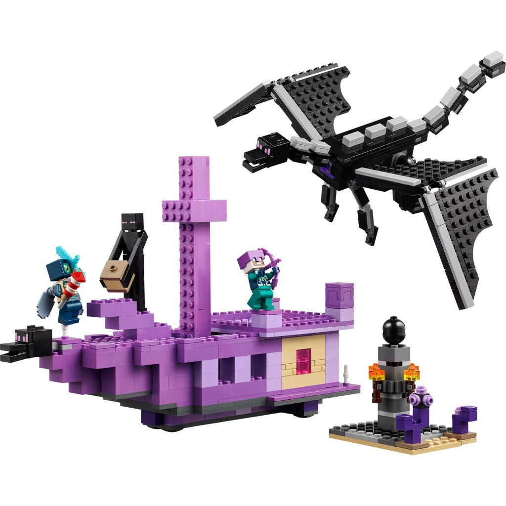 Lego Lego Minecraft 21264 The Enderdraak und das Endschiff