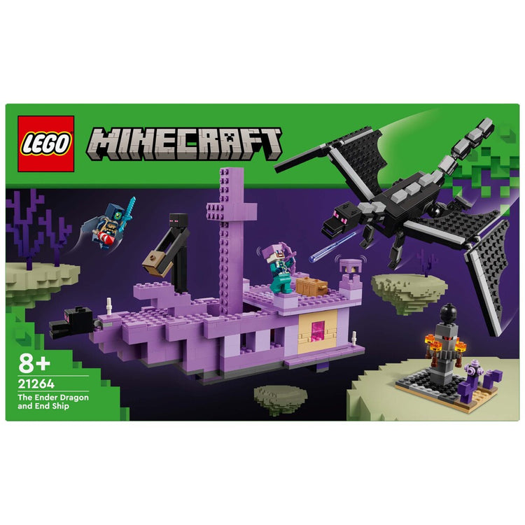 Lego Lego Minecraft 21264 The Enderdraak und das Endschiff