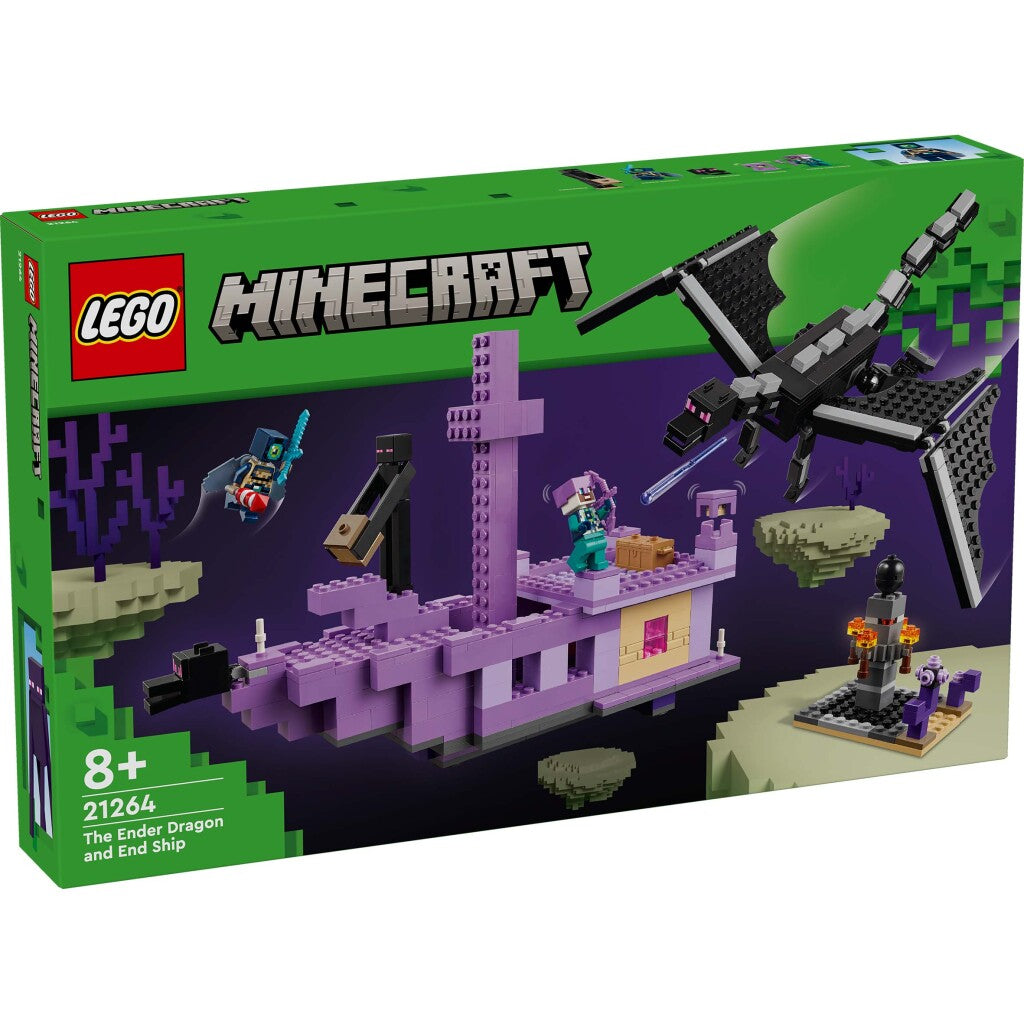 Lego Lego Minecraft 21264 The Enderdraak und das Endschiff