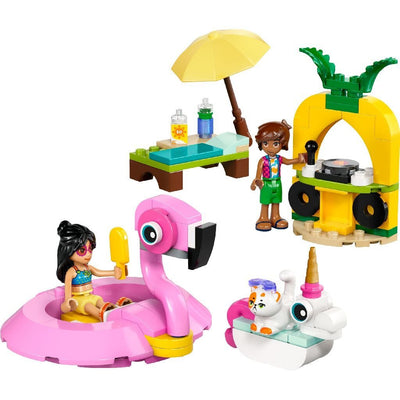 LEGO 42658 Freunde Schwimmbadparty mit Flamingo und Einhorn