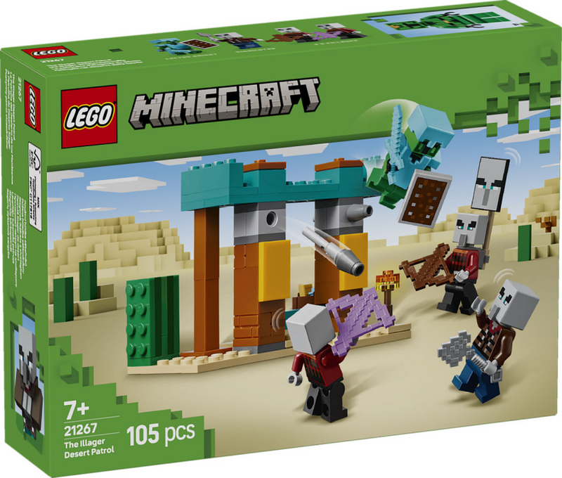 Lego Lego Minecraft 21267 Die Illager in der Wüste