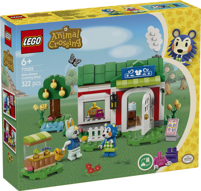 Lego Lego Animal Crossing 77055 Schneider der Schwestern fähig