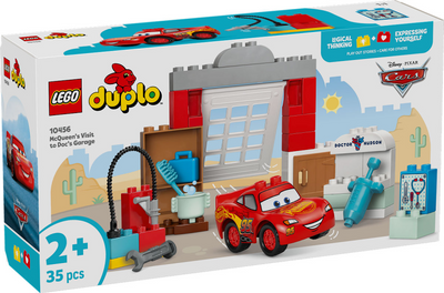 Disney Lego 10456 Duplo McQueens Besuch in der Docs Garage