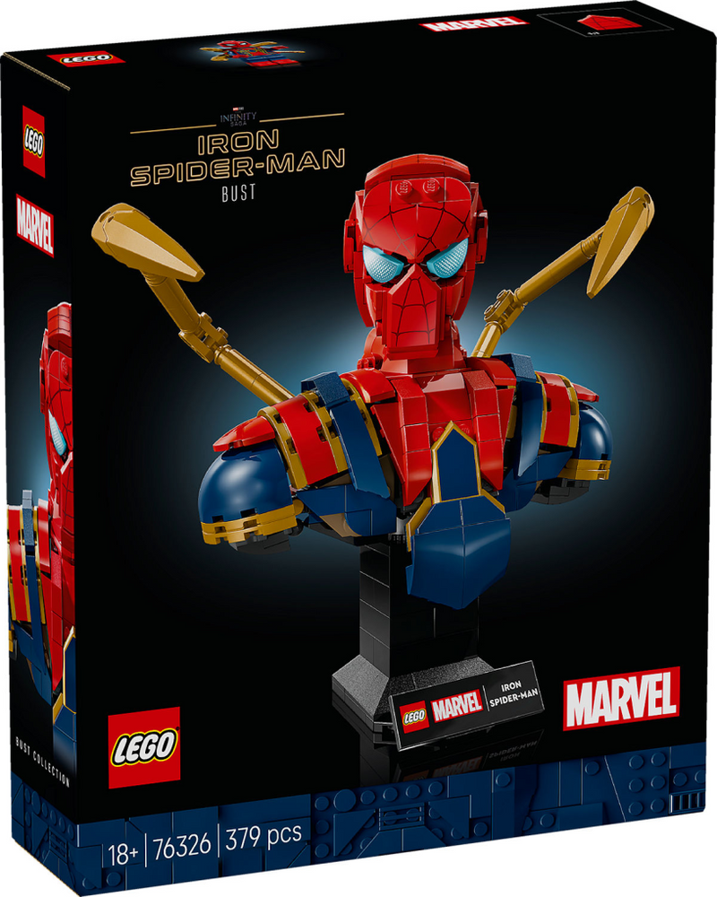 Lego Super Heroes 76326 Iron Spider-Man Buste