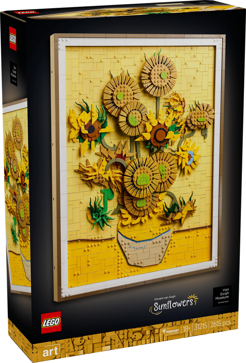 LEGO 31215 Art Vincent van Gogh - Sonnenblumen