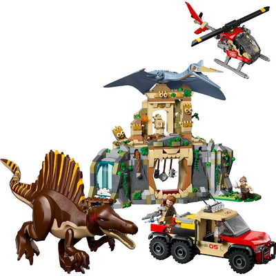 Lego Jurassic World 76976 Spinosaurus und Quetzalcoatlus Air Mission