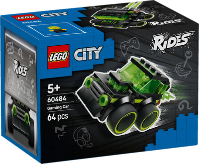 Lego City Brick Rides 60484 Fahrzeuge Gaming-Rennwagen | 2 Stk