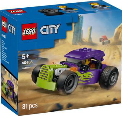 Lego City tolle Fahrzeuge 60485 Hot Rod | 2 Stk