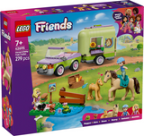 Lego Friends 42695 Anhänger und Pferd und Fohlen - afbeelding 1