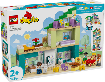 Lego Duplo Town 10470 3in1 modernes Haus mit Figuren