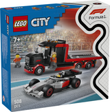 Lego City 60493 F1-Ausstellungswagen mit Audi F1-Rennwagen - afbeelding 1