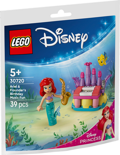 Lego 30720 Tasche Geburtstagsmusik von Ariel und Bone | 10 Stück