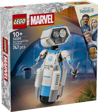 Lego ǀ Staunen Sie über die fantastischen vier H.e.r.b.i.e. Superhelden-Bausatz für Kinder 76339