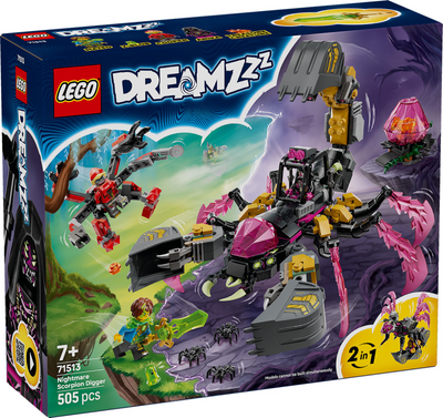 Lego Dreamzzz 71513 Albtraum-Skorpion-Bagger