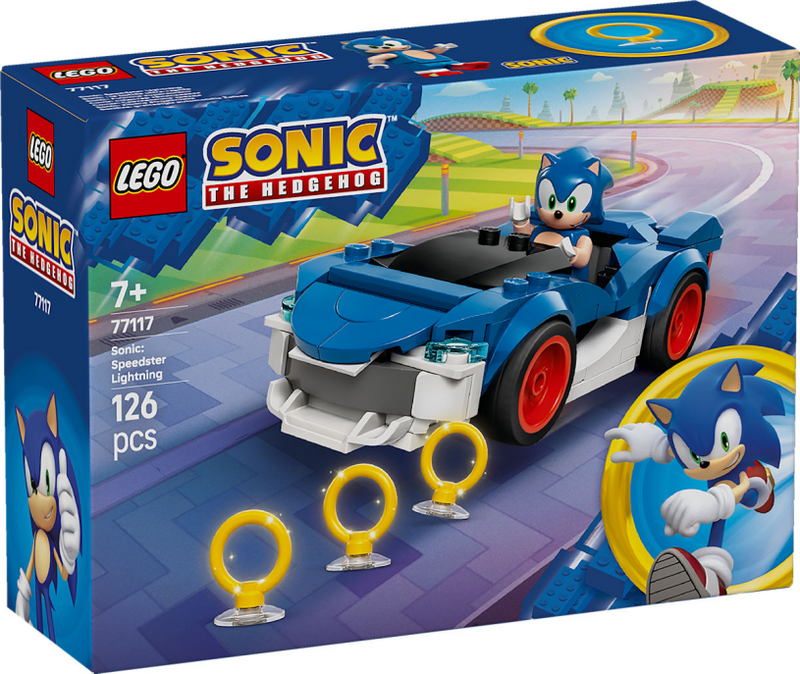 Lego Sonic 77117 Sonic Speedster Lightning | 2 Stk