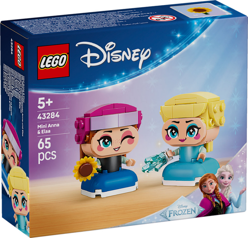Lego Disney Prinzessin 43284 Mini Anna und Elsa | 2 Stk