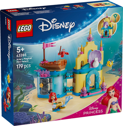 Lego Disney Princess 43285 Arielles magischer Minipalast | 2 Stk