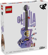 Lego Editions Olivia Rodrigos Doppelgitarren-Bausatz für Kinder- und Jugendzimmerdekoration – 43031 - afbeelding 1