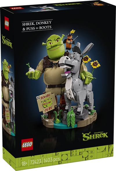 Lego® Shrek: Shrek, Esel und der gestiefelte Kater – 72423
