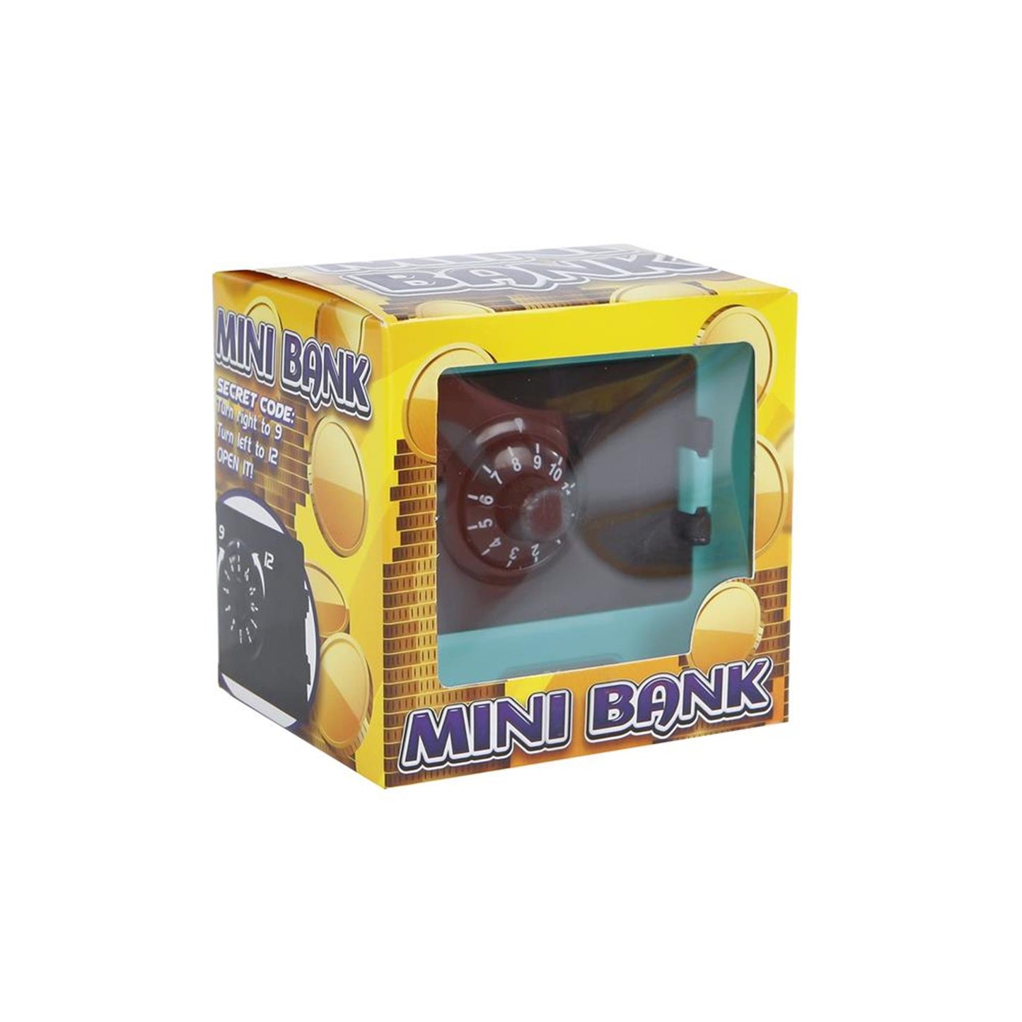 Mini Cash Vault mit Secret Code, 9cm