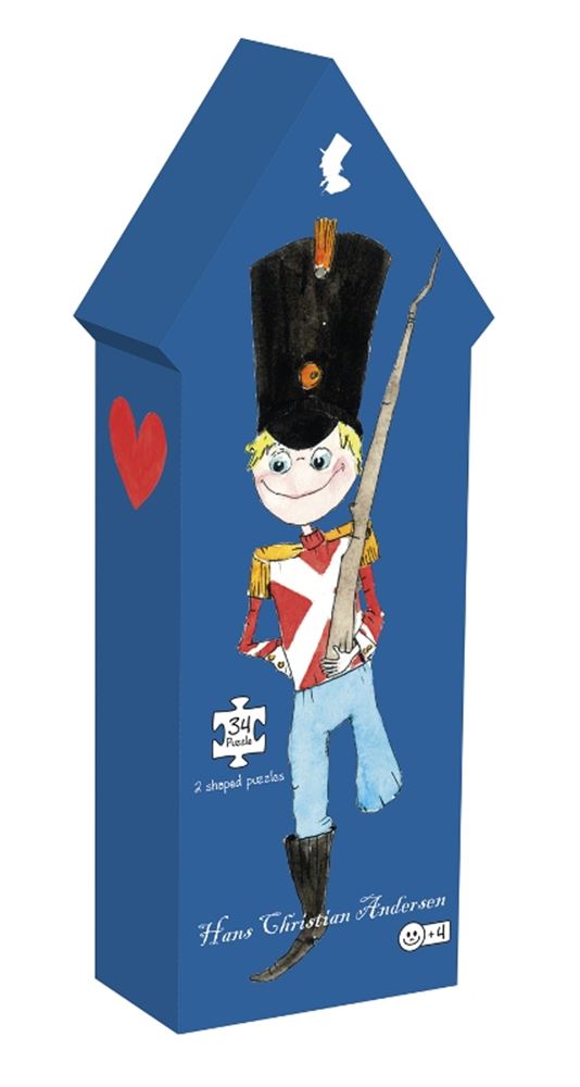 Puzzle den Zinnsoldaten. 3+