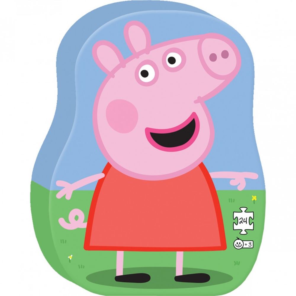 Puzzle Peppa Wutz. 24 Stück. 3+