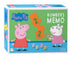 Peppa Pig-Memo mit Zahlen. 3+
