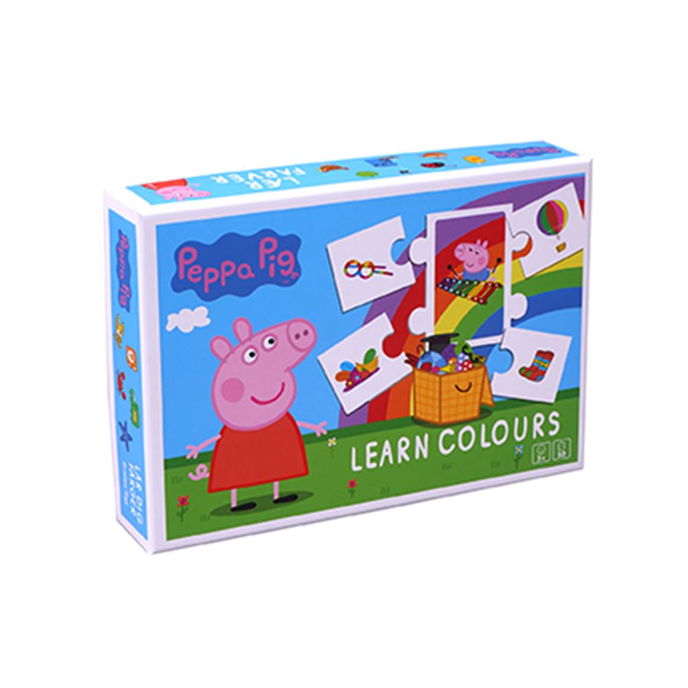 Peppa Pig, ich lerne malen. 3+