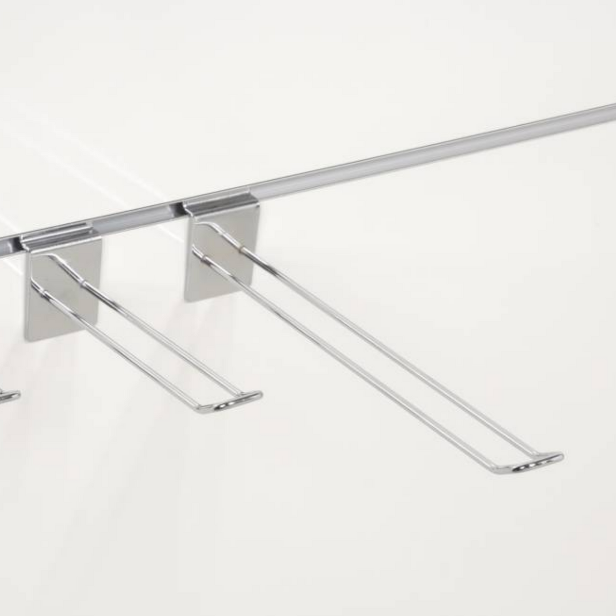 Slatwall Slatwall Slat Hook Doppel geschlossen L20cm Durchmm 4mm