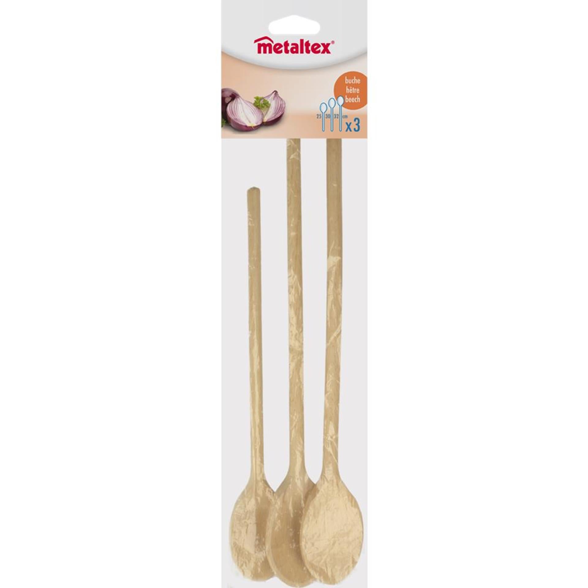 Metaltex Schöpflöffel-Set 3-teilig 25 30 32 cm