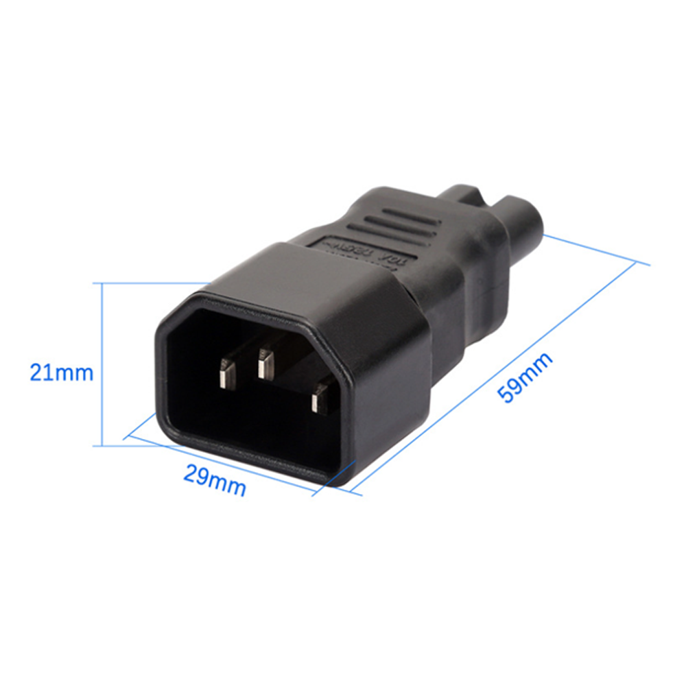 Studioking-Adapter setzen PCA-C7A für C7 bis C14-Lebensmittelkabel ein