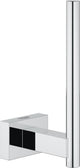 Grohe Essentials Cube Ersatzrollenhalter – Toilettenpapierhalter für 1 Rolle – Chrom