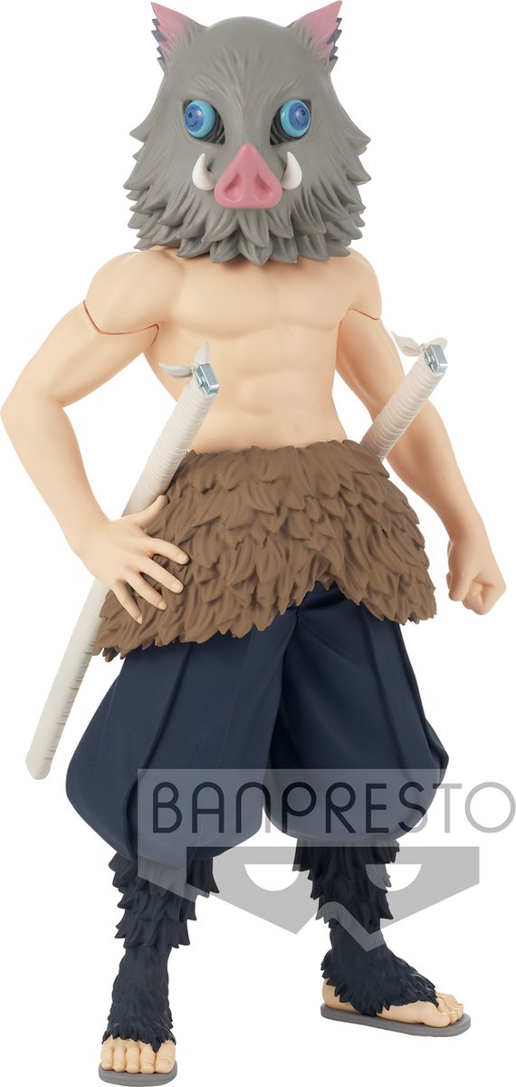 Banpresto Co., Ltd. Dämonentöter: Kimetsu no Yaiba – Grandista Inosuke Hashibira Figur 24 cm