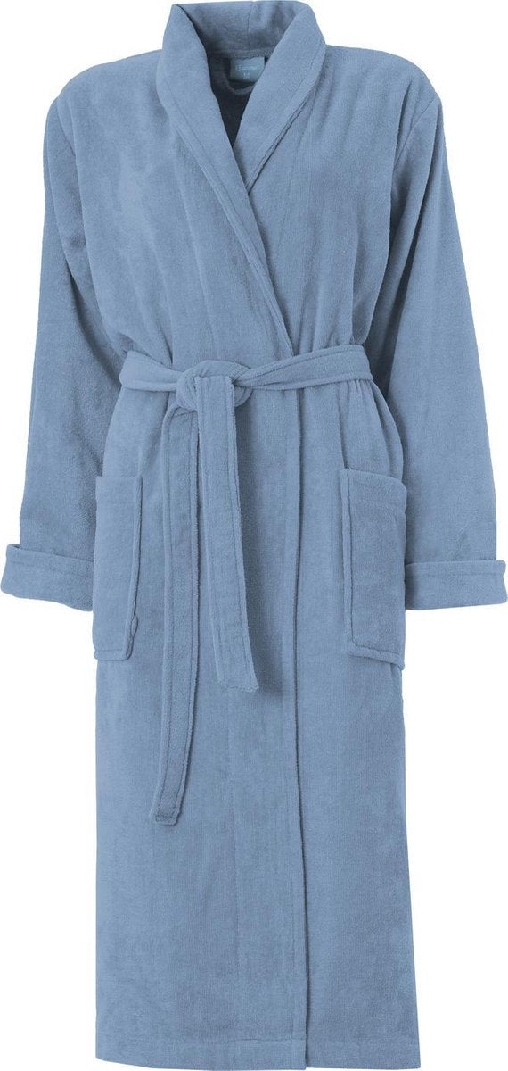 Seepferdchen – transparent – Bademantel – Denim – S