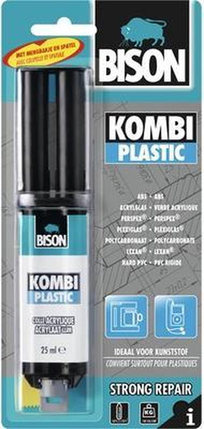 Bison 1049285 – Kombi-Kunststoff-Crd 25 ml | 3 Stück