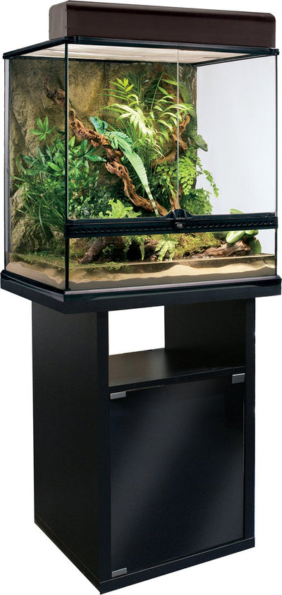 Exo Terra - Terrarium - Reptilien - Ex-Terrarienschrank 60x45x70cm schwarz - 1St