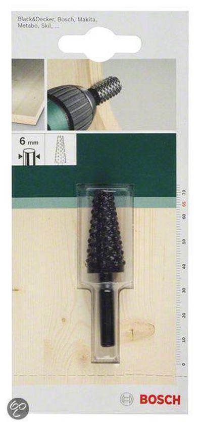 Bosch - Holzraspel, konkav 15,0 x 30 x 55 mm