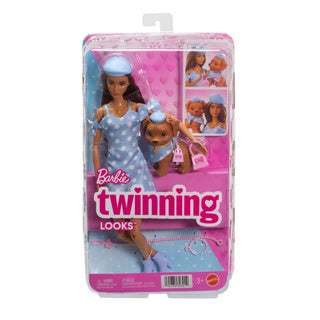 Barbie-Twin-Looks-Puppe und Zubehör