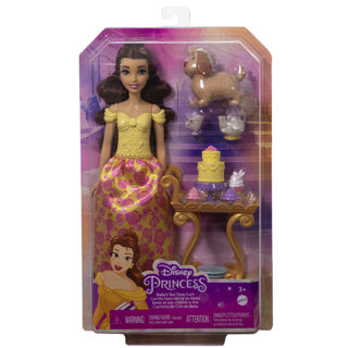 Disney Prinzessin Belle mit Teewagen
