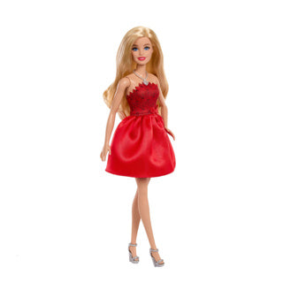 Barbie Fab Puppe 80. Jubiläum rubinrot