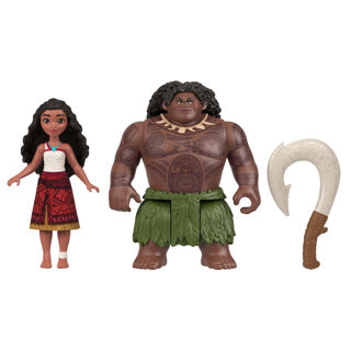 Disney Prinzessin kleine Puppe Vaiana 2er-Pack Vaiana Halbgott