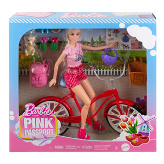 Barbie mit Fahrrad Holland