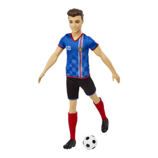 Barbie und Ken Fußball blau | 6 Stück