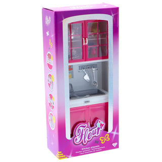 Fleur Fleur Küchenspiel Set Waschbecken mit Küchenschränken