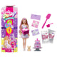 Barbie Party ausgepackt 2 1 Puppe mit hellrosa Kleid