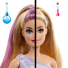 Barbie Party ausgepackt 2 1 Puppe mit hellrosa Kleid