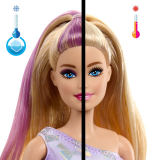 Barbie Party ausgepackt 2 1 Puppe mit hellrosa Kleid